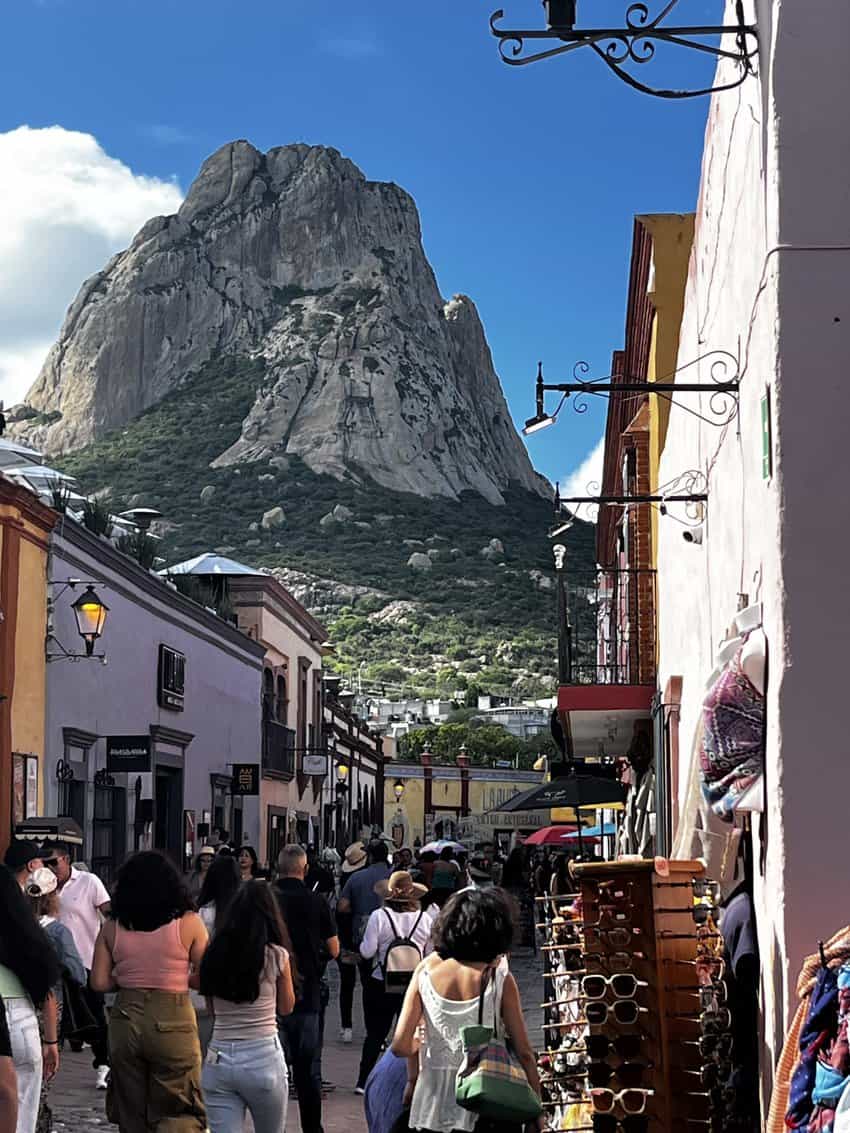 One of Queretaro's Pueblos Magicos, La Pena de Bernal. Solange Castro Photos