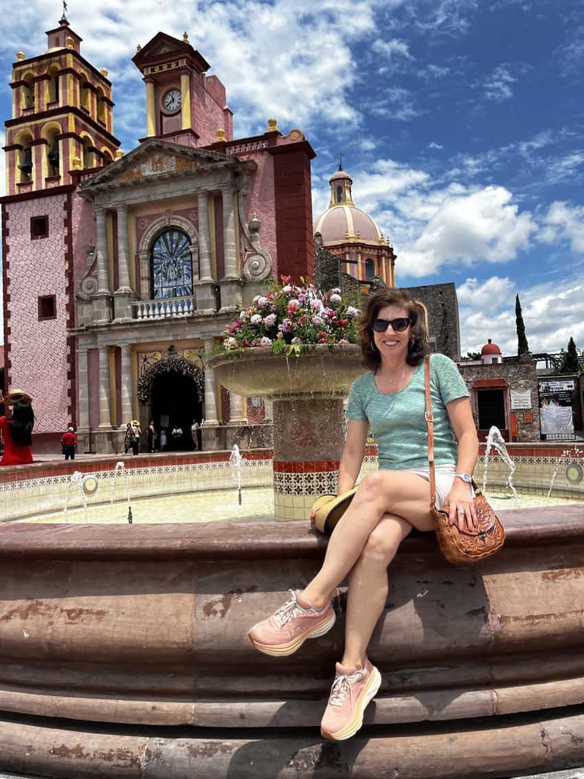 The author in Tequisquiapan, Queratero.