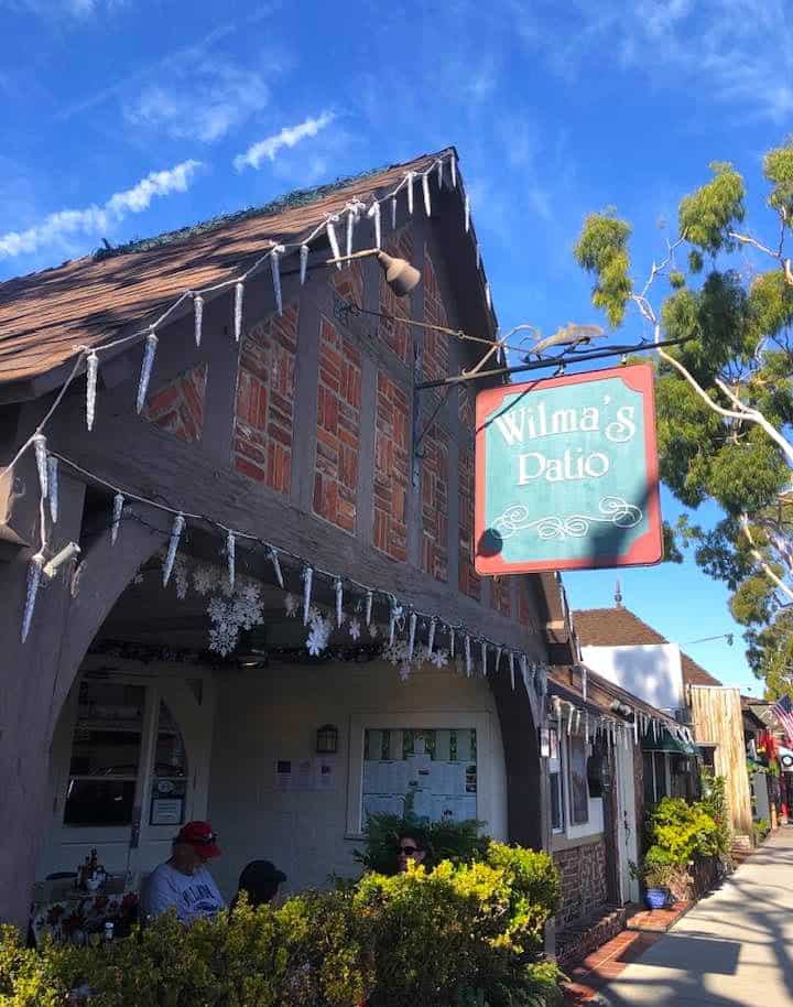 Exterior of Wilma's Patio