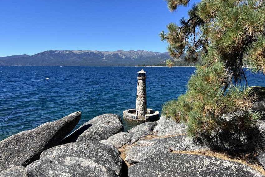 Lake Tahoe from Thunderbird Lodge