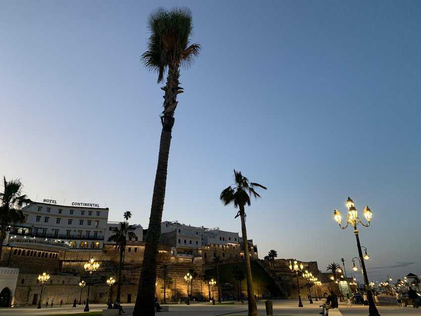 Tangier seafront. 